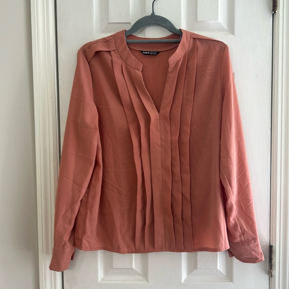 Salmon colored Blouse